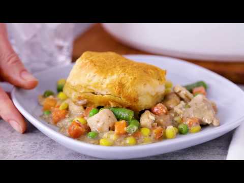 Slow-Cooker Creamy Chicken Pot Pie I Pillsbury Recipe
