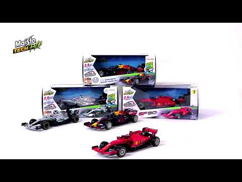 MAISTO TECH 1:24 RC automodelis F1 Mercedes AMG W10, 82352 video