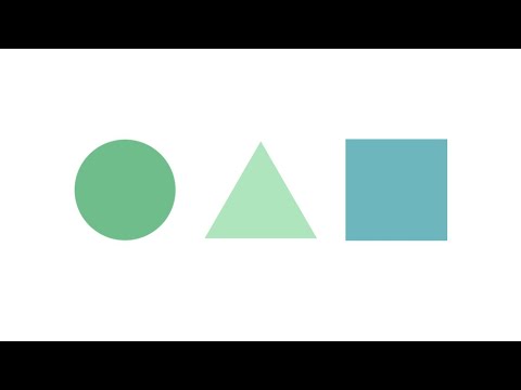 -Circle Triangle Square- Video