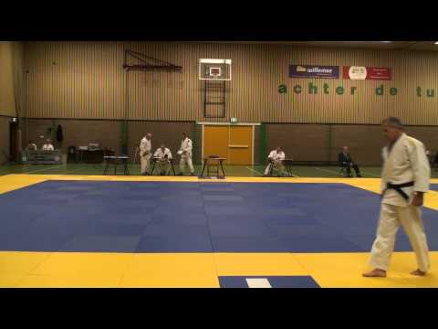 Michel Wartena 2e Dan examen Busen 18-06-2011 Gilze Nage-No-Kata