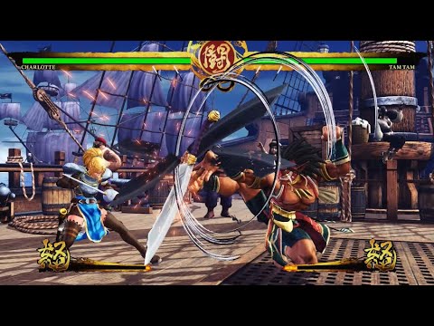 Samurai Shodown - Charlotte VS Tam Tam