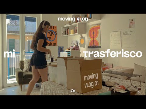 Come organizzo il TRASLOCO - Packing ESSENZIALE e preparativi | Moving VLOG Ep. 1