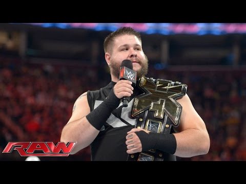 Kevin Owens addresses his post-match attack on John Cena: Raw, June 15, 2015