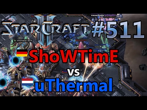 ShoWTimE (P) vs uThermal (T) | NationWars IV | GER vs Netherlands | Starcraft 2: Replay-Cast #511