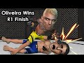 Charles Oliveira Finishes Dariush In One Round