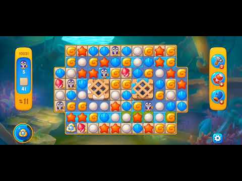 Fishdom Easy Level 10031 (with ingame lightning booster) @choraelmin