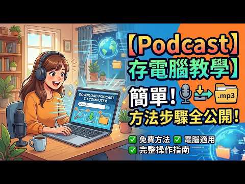 不想只在線上聽？教你把網頁上的音樂、Podcast 變成 MP3 永久收藏！(免安裝軟體)