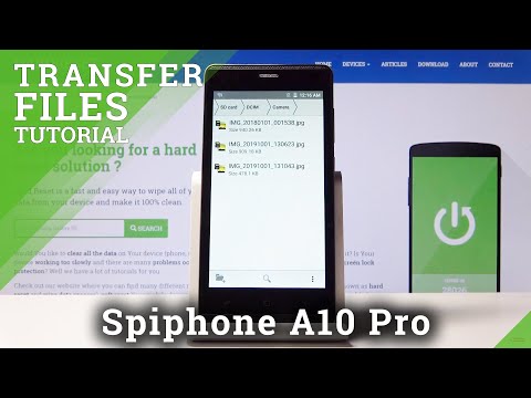 How to Transfer Photos in SPIPHONE A10 Pro - Transfer Media to Micro SD Card