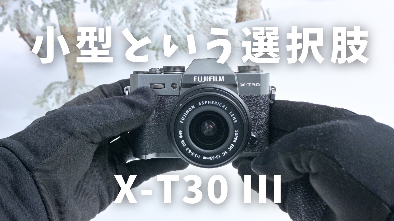 【自然写真】小型という選択肢・Fujifilm X-T30 lllを使ってみた