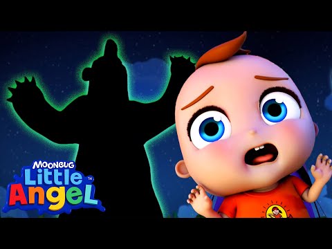 Mommy, I'm Scared of Animals in the Dark! | Little Angel Kids Songs and Nursery Rhymes