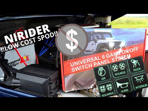 Nirider Amazon Switch Panel Install & Overview
