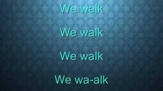 The Ting Tings- We walk with lyrics