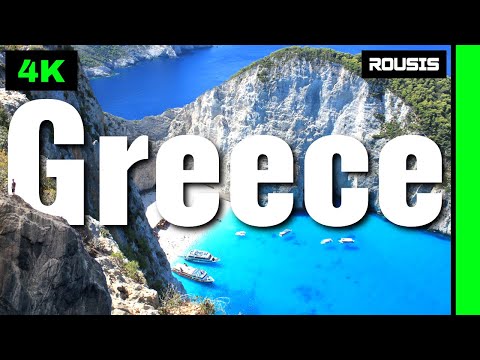 Greece 4K - Relaxation Film With Drone [Aerial View]