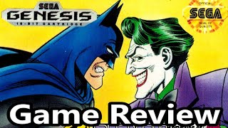 Batman Revenge of the Joker Sega Genesis Review - The No Swear Gamer Ep 648