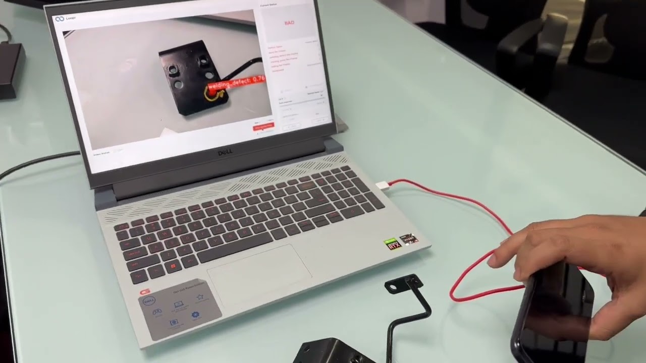 POC Welding Defect Detection Using Loopr Edge Solution