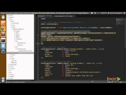 Mastering Magento Tutorial Adding Custom Product Attributes | packtpub com