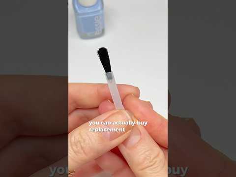 essie nail polish brush upgrade 🥇 #nails #nailhacks