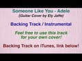 Someone Like You Adele Backing Track By Ely Jaffe On ITunes Spotify