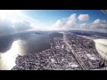 CYUL CYND Montreal Gatineau Winter Flight