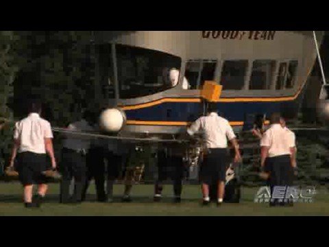 Above It All... The Goodyear Blimp Takes Aero-TV For A Ride