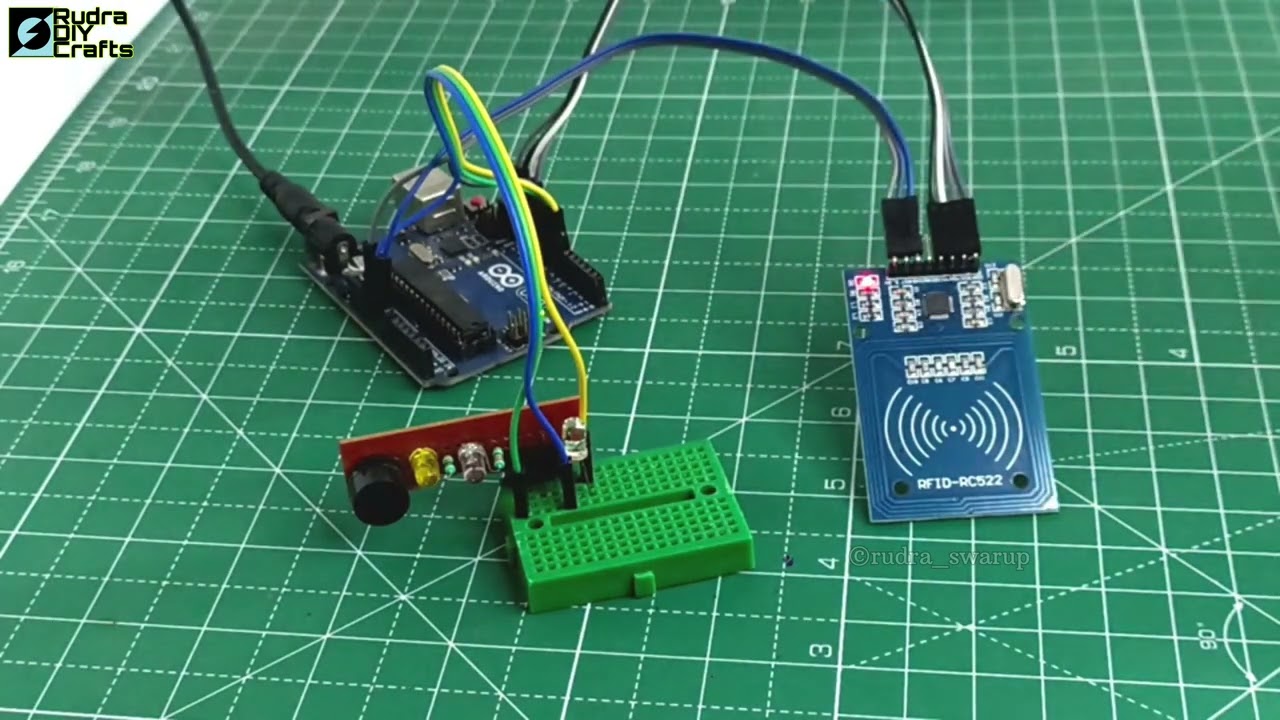 How to Read Data with a RFID Module with an Arduino || Rudra DIY Crafts