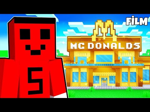$1 vs $1,000,000 HAMBURGER DÜKKANI YAPI KAPIŞMASI YAPTIK !! - Minecraft