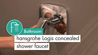 hansgrohe Logis egykaros zuhanycsaptelep falsík alatti szereléshez