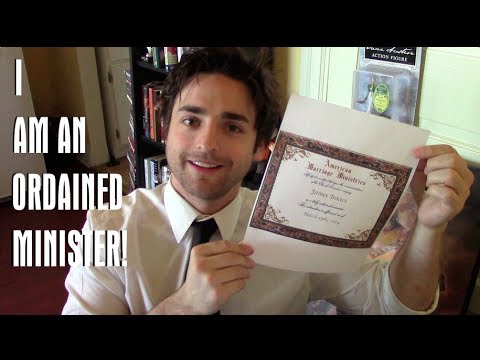 I Am An Ordained Minister