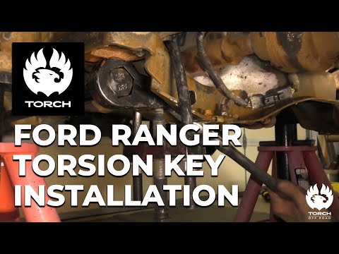 TORCH Off Road 3" Front 2" Front Lift Kit for 98-11 Ford Ranger Torsion Key Installation Guide