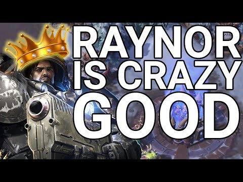 Raynor is CRAZY GOOD - Heroes of the Storm