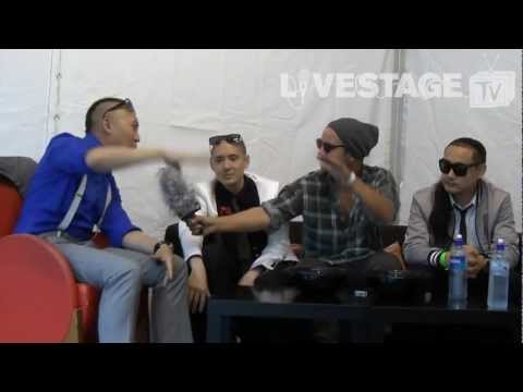 Livestage TV - Putte i Parken 2011 - Far East Movement on the difference between Sweden and L.A
