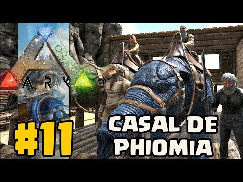 Domamos um casal de Phiomia em   Ark: Survival Evolved - EP 11