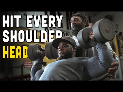 Charles Glass | SHOULDER WORKOUT WITH  2019 Mr. Olympia BRANDON CURRY  |