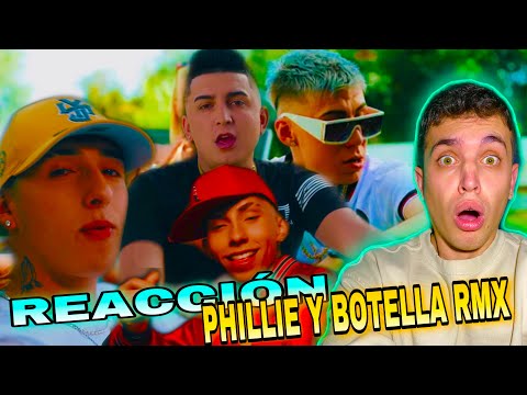 (REACCIÓN) Phillie y botella Rmx - Nickoog Clk Ft Simon La Letra , Standly , Pailita