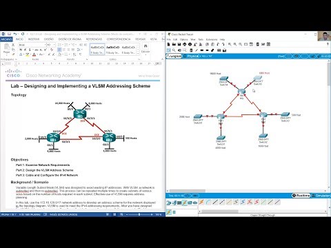 8.2.1.5 Lab - Designing and Implementing a VLSM Addressing Scheme