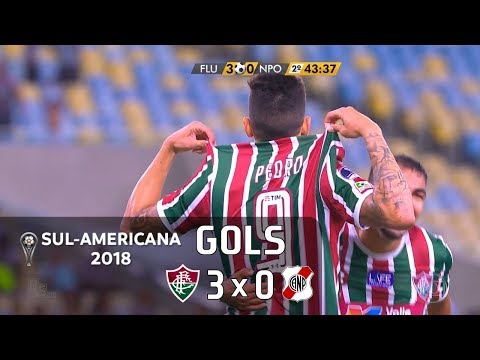 Fluminense 3 x 0 Nacional Potosí (BOL) - Sul-Americana 2018 - Globo HD⁶⁰