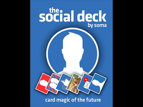 The Social Deck (DVD and Gimmick) by Soma - Alberico Magic
