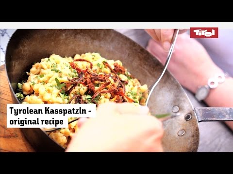 Tyrolean Kasspatzln: orginal recipe