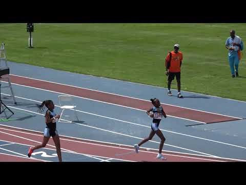 Girls 100m Dash 11-12 Year Old Heat 7 - 44th Annual Northwest Track and Field Classic 2019