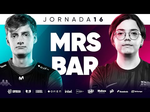 Movistar Riders VS Barça eSports - JORNADA 16 - SUPERLIGA - VERANO 2022 - LEAGUE OF LEGENDS