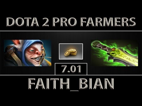 Faith_bian Meepo Fast Farm ► TI6 Winner ► Dota 2 [7.01]