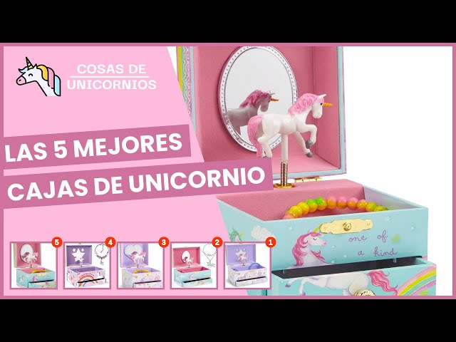 Vídeo relacionado con CRAZE Joyero Musical Niña, Modelo Unicornio, Caja de Música con Cajón Extraíble, Interior Aterciopelado, Espejo y Unicornio Giratorio