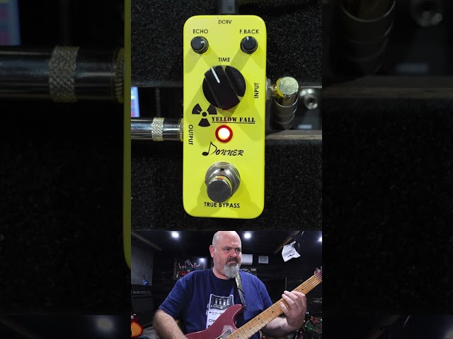 Vídeo relacionado con Donner Delay Effetto Pedale, Yellow Fall Delay Pedale per Chitarra Elettrica True Bypass