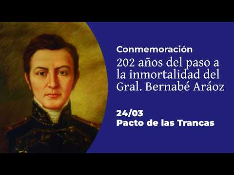 202 Años Fusilamiento Coronel Bernabé Araoz