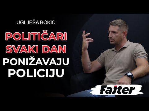 UGLJEŠA BOKIĆ: BAHATI POLITIČARI ŠTITE KRIMINAL I PONIŽAVAJU POLICAJCE