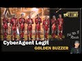CyberAgent Legit score Simon Cowell's GOLDEN BUZZER | Auditions | BGT 2024 (Reaction)