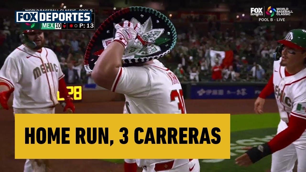 🇲🇽😤 HOME RUN, 3 CARRERAS Alejandro Kirk | Brasil 0-10 México | WBC 2026