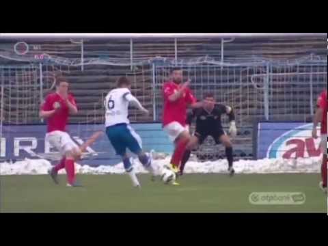 21. forduló MTK Budapest - Budapest Honvéd 1-0 Pölöskei Zsolt gólja