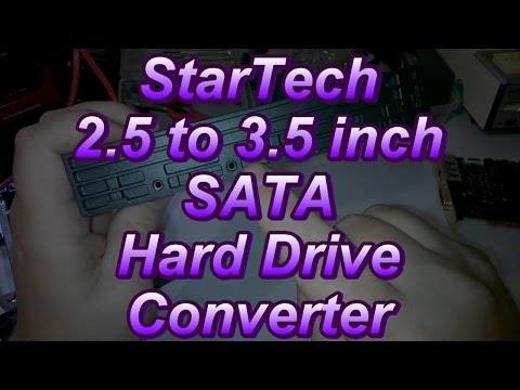 Kištukinis lizdas StarTech TRAYLESS SATA MOBILINĖ ROKĖ (HSB220SAT25B) video