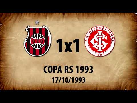 G.E.Brasil 1x1 Internacional - Copa RS 1993